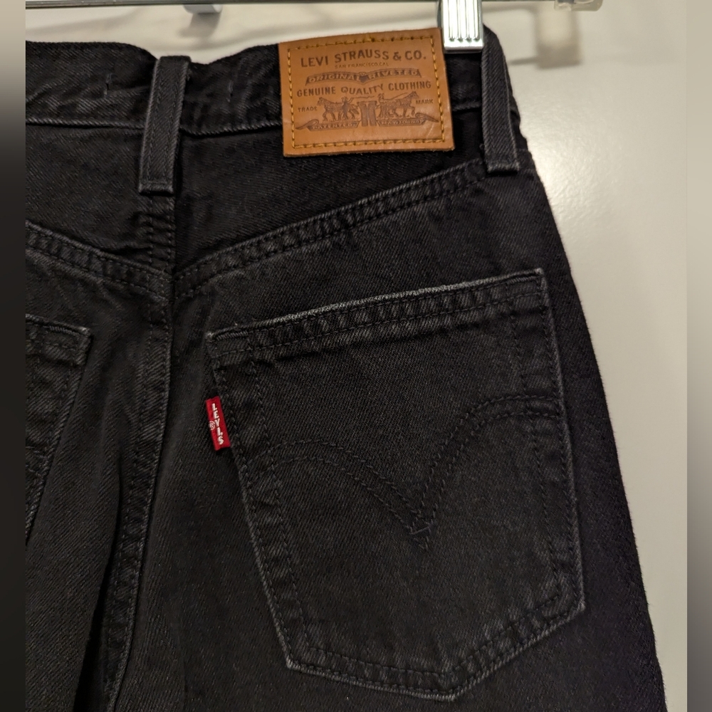 Levi's Black Flare & Wide Leg Jeans - Picture 8 of 15